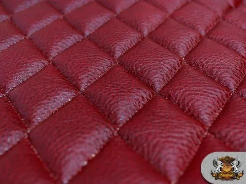 Miniatura 4 de Tela de espuma acolchada de vinilo Ford Maroon con tapicería de espuma de 3/8