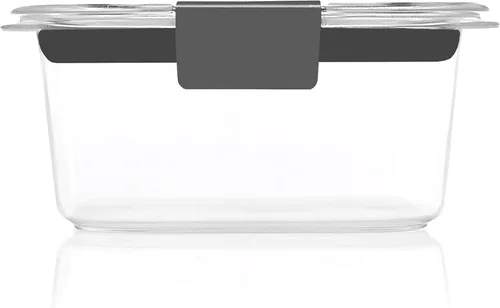 Miniatura 5 de Rubbermaid Brilliance - Juego de 5 contenedores de almacenamiento de alimentos (10 piezas), sin bisfenol A, a prueba de fugas, transparentes
