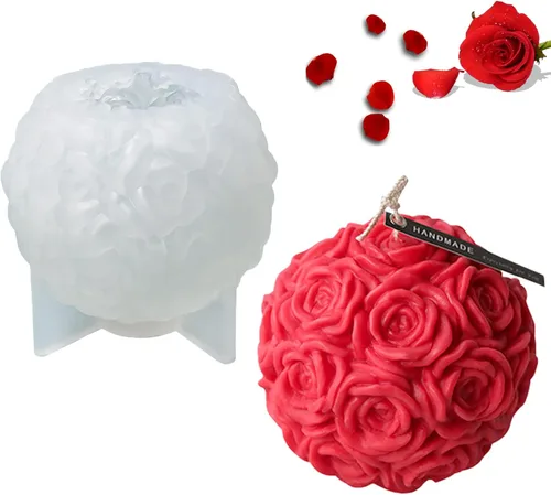 Miniatura 15 de Molde de vela fantasma, molde de silicona de fundición de resina de Dios de la Muerte para bricolaje, velas de aromaterapia, cera de yeso