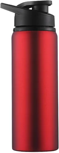 Miniatura 14 de Botella de agua deportiva de 24 onzas, botella de agua de metal de acero inoxidable para hombres, mujeres y niños, a prueba de fugas, botella