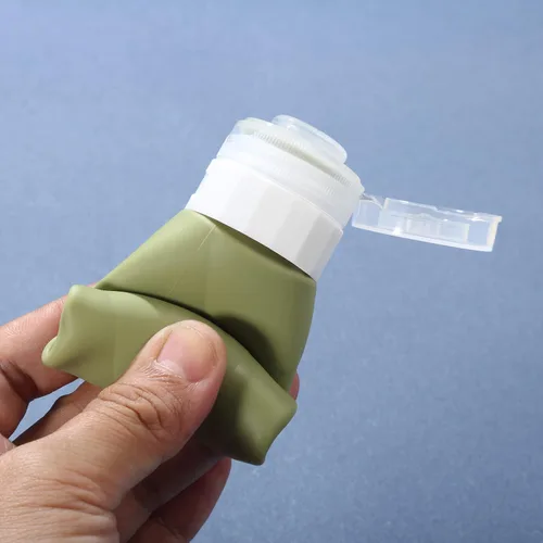 Miniatura 9 de Gemice Botellas de viaje para artículos de tocador, recipientes de tamaño de viaje aprobados por la Tsa de 3 onzas, sin BPA, tubos de viaje a prueba