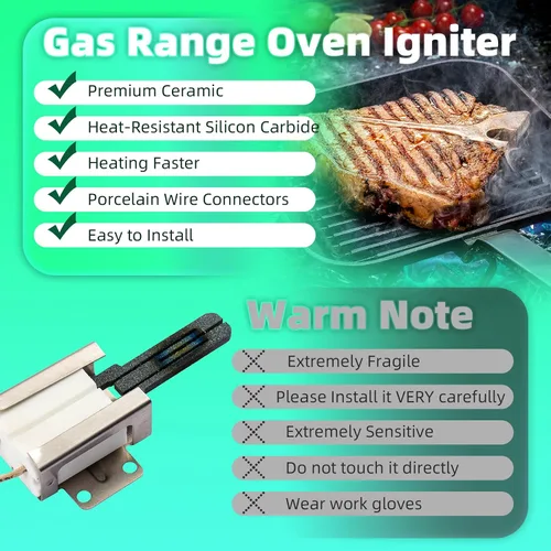 Miniatura 5 de MEE61841401 MEE61841403 MEE63084901 Cocina de gas Encendedor de estufa compatible con hornos y cocinas LG, reemplazo del ignitor PD00001851 1599783