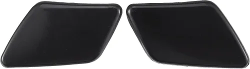 ACROPIX Tapa de la boquilla del parachoques delantero izquierdo y derecho, para Volvo S40 No.39991799/39991798, paquete de 2, color negro