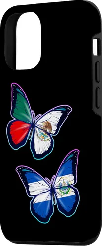 Miniatura 2 de iPhone 12/12 Pro El Salvador y México raíces biculturales. Versión mariposa