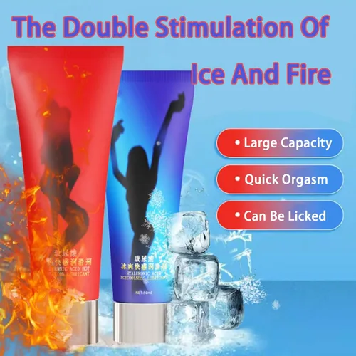 Miniatura 2 de Lubricante a base de agua, sensación de hielo y fuego, lubricante oral de orgasmo rápido y excitante comestible, lubricante sexual a base de agua