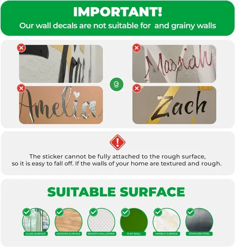 Miniatura 7 de EGD Decoración de pared para niños con cita de El Principito Calcomanía de pared para bebé niña y niño Azul, Blanco Estilo francés