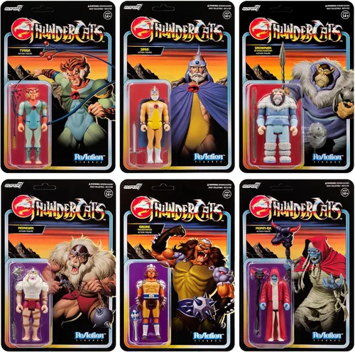 Miniatura 7 de Super7 Thundercats Grune Figura de Reacción de 3.75 pulgadas