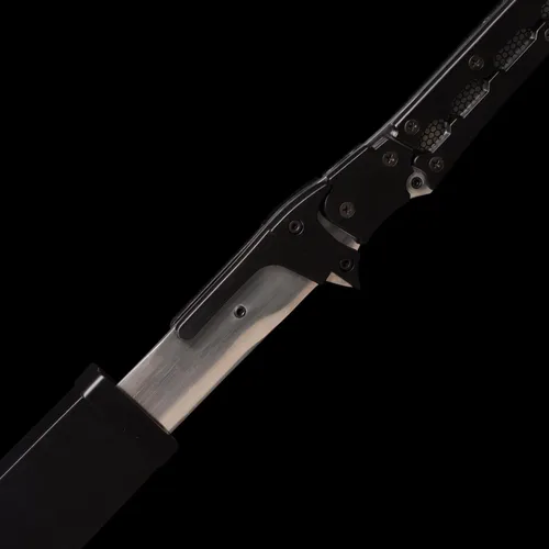 Miniatura 5 de Samuel Rodrigues/Raiden Sword Japanes Juego Cosplay Prop Metal Versión mejorada Katana Negro/Rojo No Sharp
