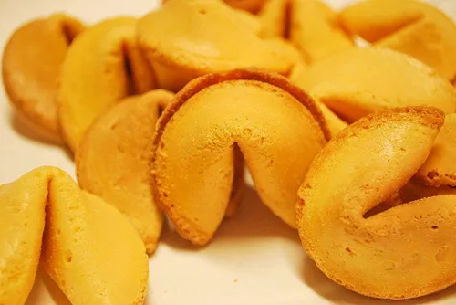 Shop&Save Galletas de la fortuna envueltas individualmente frescas, perfectas para aperitivos, almuerzo, picnic, cumpleaños, graduación, fiestas