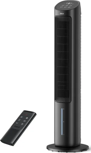 Miniatura 9 de DREO Enfriador de aire evaporativo, ventilador de enfriamiento sin aspas de 40 pulgadas para dormitorio, ventiladores oscilantes de 80° que soplan