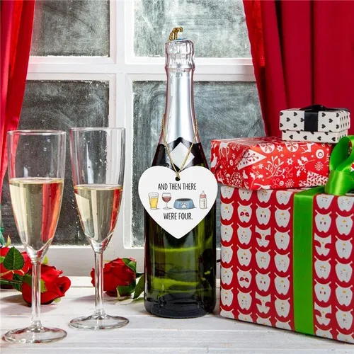 Miniatura 5 de Adorno de Navidad – Bebé Próximamente – Regalo de revelación de embarazo, para mamá, papá, bebé, anuncio ideas, regalos para parejas, perros