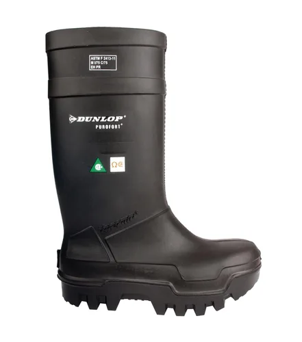 Calzado de protección Dunlop, Purofort Thermo+ Seguridad Completa OmegaEH, plantilla premium, aislamiento para frío de -50C, puntera de acero,