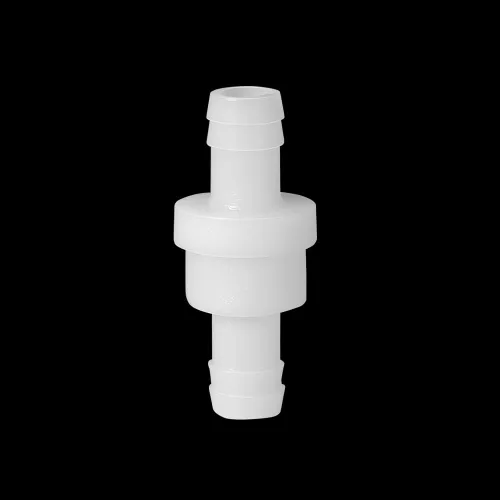 Miniatura 11 de Feelers 1/4" (6 mm) Válvula de retención en línea de una vía antirretorno, válvula de retención de aire, agua y gas, resistencia al ozono, PVDF