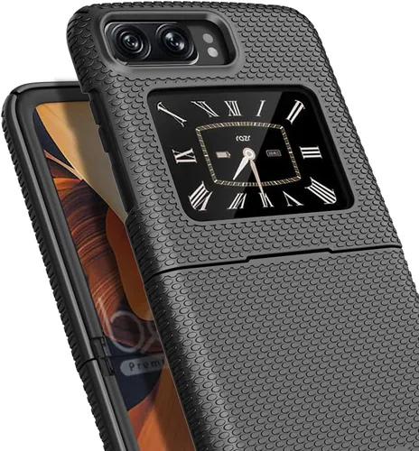 Miniatura 5 de BELTRON Funda para Motorola RAZR 5G 2022, carcasa rígida a presión para Moto RAZR 3 5G Flip Phone (3ª generación) XT2251-1 (negro)