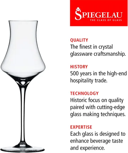Miniatura 3 de Spiegelau Willsberger - Juego de 4 vasos digestivos, elegantes vasos cordiales de cristal, cristalería de fabricación europea para licores, amaro