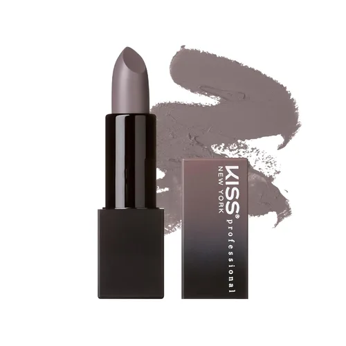 Miniatura 15 de Kiss New York - Lápiz labial pigmentado profesional, acabado satinado suave, de larga duración, infundido con manteca de karité y vitamina E Piel