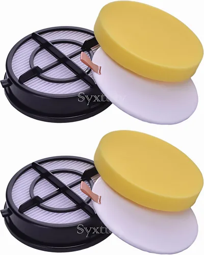 Paquete de 2 filtros 16871 16881 para borrador de pelo de mascotas Bissell Febreze, repuesto para aspiradoras verticales, modelo 1650 Series, 1650A,