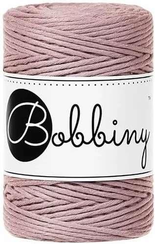 Miniatura 10 de Bobbiny Cordón de macramé de una sola capa para bebé de 0.069 pulgadas (100% algodón reciclado)