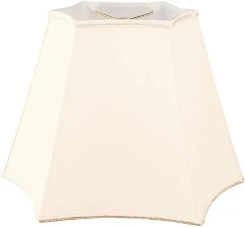 Miniatura 9 de Royal Designs - Pantalla rectangular curvada de esquina invertida, color beige, (8 x 5) x (14 x 9) x 10 pulgadas