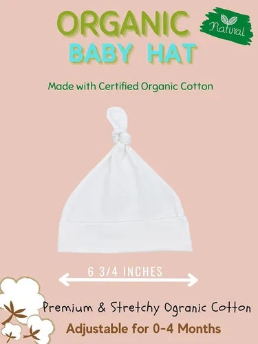 Miniatura 3 de Cute New York Gorro orgánico para bebés para niñosniñasrecién nacidossombrero de hospital infantil