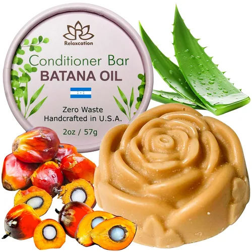 Miniatura 9 de Relaxcation AUTHENTIC - Barra de champú sólido para el crecimiento del cabello, hidrata el cabello, mejora la salud del cuero cabelludo, hecho a