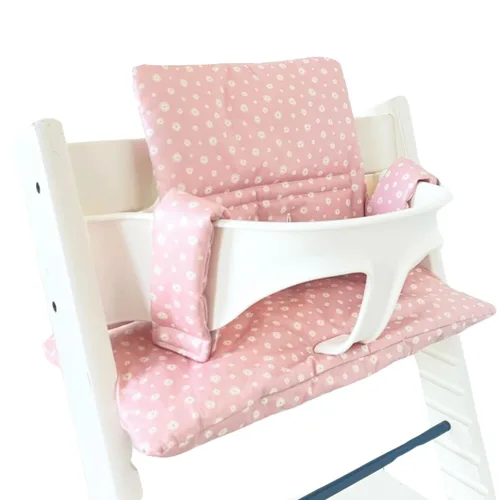 Miniatura 14 de UKJE Cojín Compatible con Stokke Tripp Trapp - Cojín de Asiento Suave para Bebés y Niños Pequeños, Accesorios para Trona, Inserción de Tela de Mono