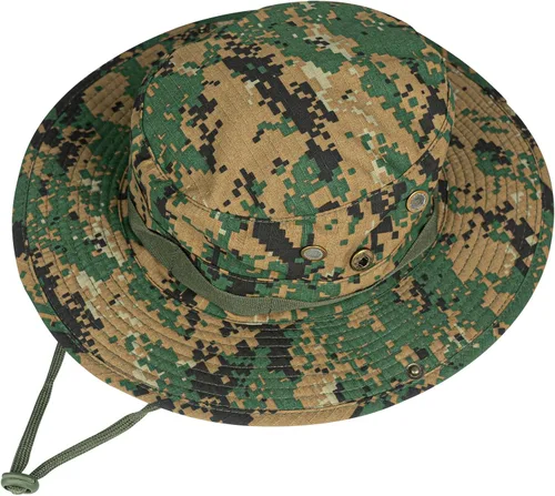 Miniatura 34 de Sombreros de sol para hombres y mujeres, sombrero de cubo UPF 50+, sombrero Boonie plegable, protección UV, senderismo, playa, pesca, safari