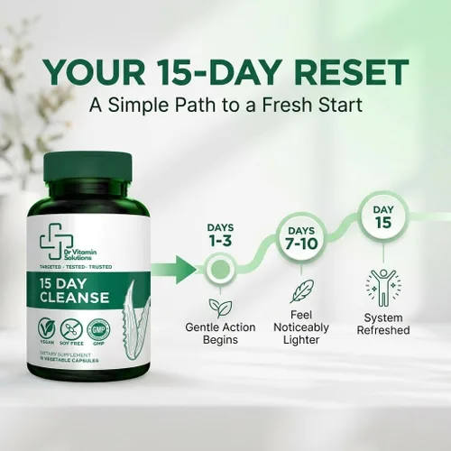 Miniatura 6 de Limpieza y desintoxicación de colon de 15 días para mujeres y hombres, limpieza intestinal con Senna, aloe vera, cáscara de psyllium y probióticos