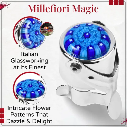 Miniatura 8 de Tapón de vino y tapón de champán todo en uno – sello patentado, conserva las burbujas y el sabor de los vinos Prosecco, blancos y tintos. 1 tapón