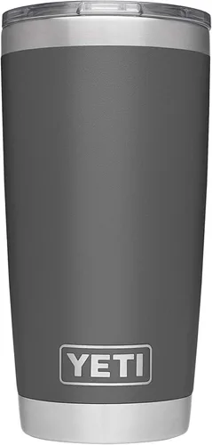 Miniatura 11 de YETI Rambler - Vaso de acero inoxidable con aislamiento al vacío de 20 onzas con tapa MagSlider Todo acero inoxidable