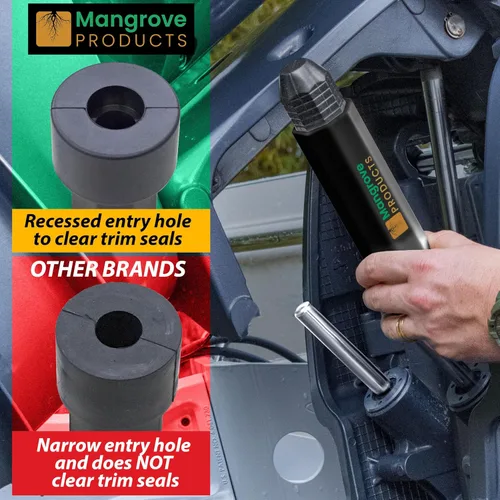 Miniatura 6 de Mangrove Products: Protector de Travesaño, Soporte para Motor Fuera de Borda, 3 Cuñas de Ram, Accesorios para Barcos de Pontón