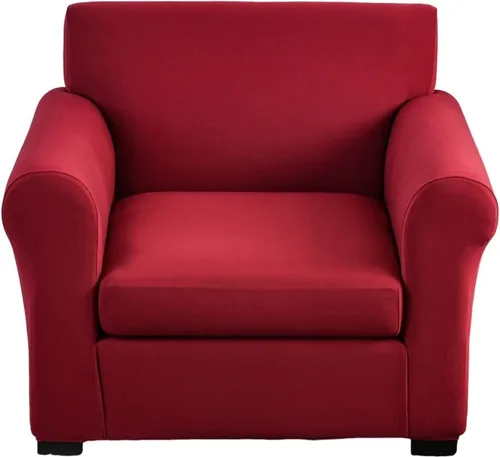 Miniatura 72 de Fundas elásticas para sofá de 1/2/3 cojines, funda estampada con fundas de cojín de asiento separadas, fundas de sofá lavables, protector de muebles