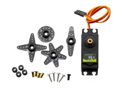 Miniatura 7 de MG-996 1.94 oz Servo Metal Gear de alta velocidad Servo Motor servo digital para robots bipedados programables, manipuladores, barco de control