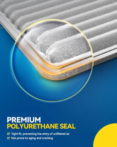 Miniatura 3 de PHILTOP Filtro de aire de motor CA10190 de repuesto para modelos Toyota, Pontiac y Scion - Corolla 2009-2019, Matrix 2009-2014, Yaris 2006-2018