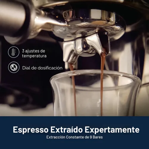 Miniatura 6 de De'Longhi La Specialista Arte Evo - Máquina de café espresso compacta con molinillo, varita de vapor de leche, espumador y herramientas