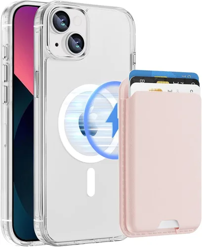 Miniatura 30 de Funda magnética para Google Pixel 9A, cartera magnética desmontable con tarjetero [compatible con MagSafe] de grado militar, a prueba de golpes