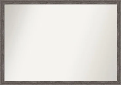 Miniatura 153 de Amanti Art Espejo personalizado, espejo de baño gris plomo a rayas, espejo de pared o espejo de tocador de baño sobre el fregadero