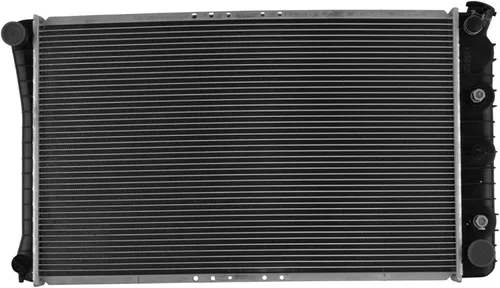 Miniatura 40 de TRQ Radiador de 1 fila de núcleo de aluminio de 26.5 pulgadas de ancho de núcleo compatible con Chevrolet Captiva Sport 2012-2015 Saturn Vue