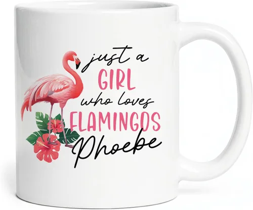 Miniatura 8 de Taza de flamenco personalizada 2023, Flock Of Flamingo Mug para cumpleaños de los amantes del flamenco, taza de café personalizada de flamenco