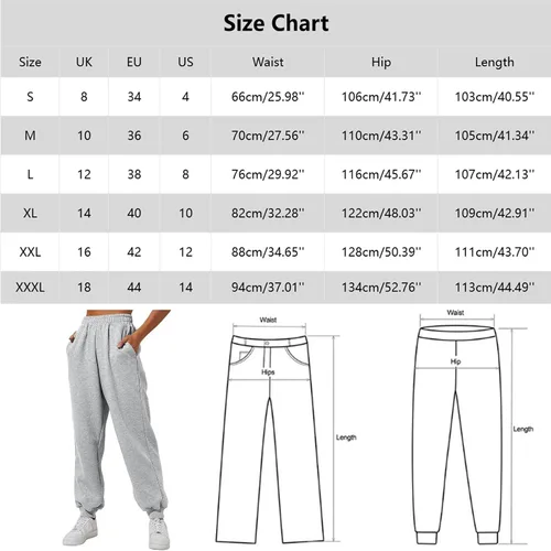 Miniatura 6 de Pantalones deportivos de cintura alta para mujer, ajuste holgado, pierna recta, ropa Y2K 2023 con bolsillos