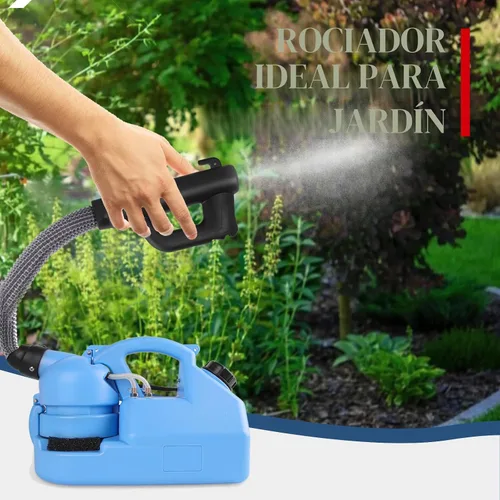 Miniatura 3 de SWANSOFT Máquina de nebulización ULV de 7 L (1.85 galones), pulverizador atomizador eléctrico, máquina de nebulizadores portátil para interiores