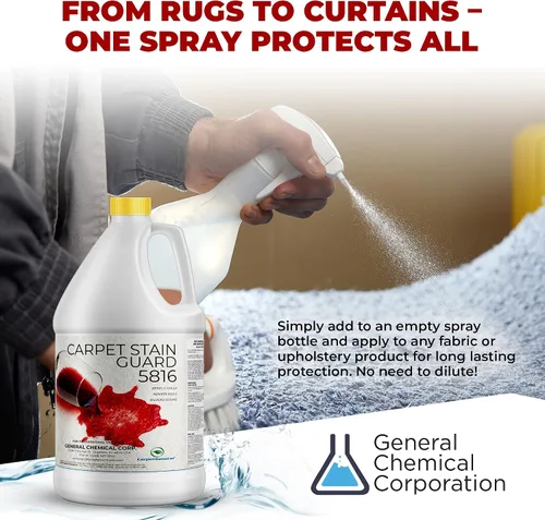Miniatura 5 de Spray Protector contra Manchas - Protector de Tela Seguro en Aerosol y Guarda contra Manchas 5816 para Tapicería, Alfombras, Felpudos, Cortinas