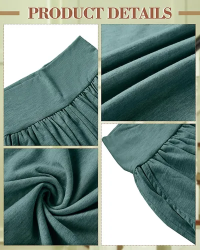 Miniatura 5 de Neer - Conjunto de 3 pantalones de yoga de pierna ancha para mujer, cómodos, holgados, de cintura alta, pantalones deportivos casuales