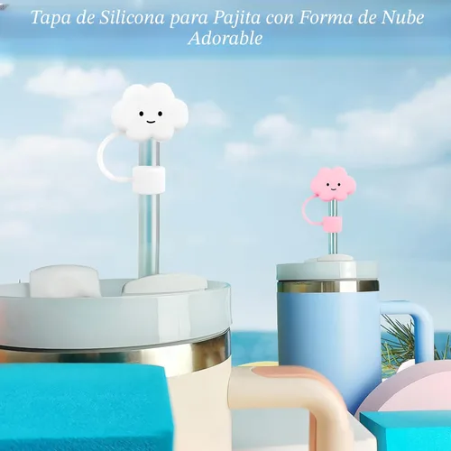 Miniatura 3 de LDKEDKF 11 piezas de cubiertas para pajitas de vaso Stanley, tapa de silicona para pajitas de vaso Stanley de 30 y 40 onzas con vasos, accesorios