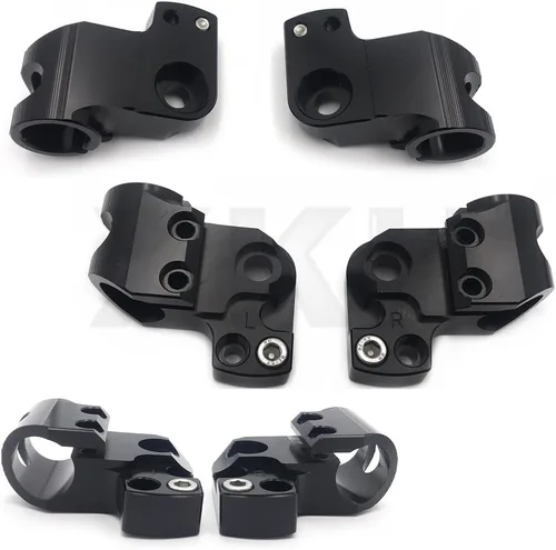 Miniatura 5 de XKH - Juego de manillares de placa adaptadora con clip compatible con MT-09 FZ-09 2013-2016 negro [B07DVTY9CP]