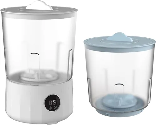 Lavadora - Lavadora portátil | Lavadoras portátiles para apartamentos | Mini limpiador con 2 cubos para brasieres, calcetines, ropa de bebé, bragas