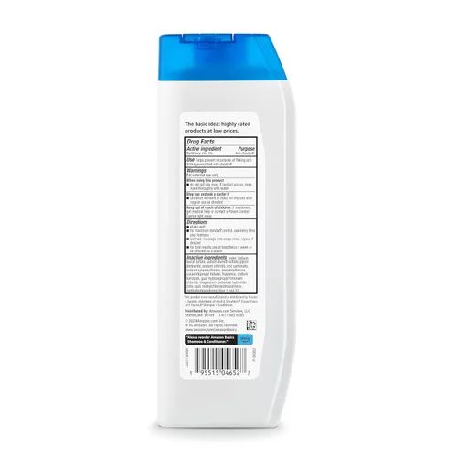 Miniatura 2 de Amazon Basics Champú y acondicionador anticaspa 2 en 1, alivio de picazón, seguro para todo tipo de cabello, sin parabenos, suave y pH equilibrado
