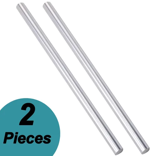 Miniatura 5 de 2 piezas 5/8 "aluminio 6061 redondo varilla 12" largo sólido T6511 torno extruido stock