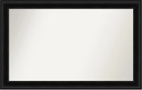 Miniatura 459 de Amanti Art Espejo personalizado, espejo de baño negro puente, espejo de pared o espejo de tocador de baño sobre el fregadero (26 x 26 pulgadas)