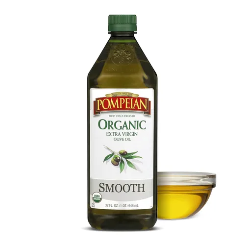 Miniatura 11 de Pompeian USDA - Aceite de oliva virgen extra orgánico robusto, primero prensado en frío, sabor de cuerpo completo, perfecto para aderezos